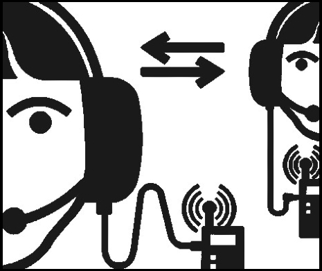 Gniazdo do zewnętrznego radiotelefonu