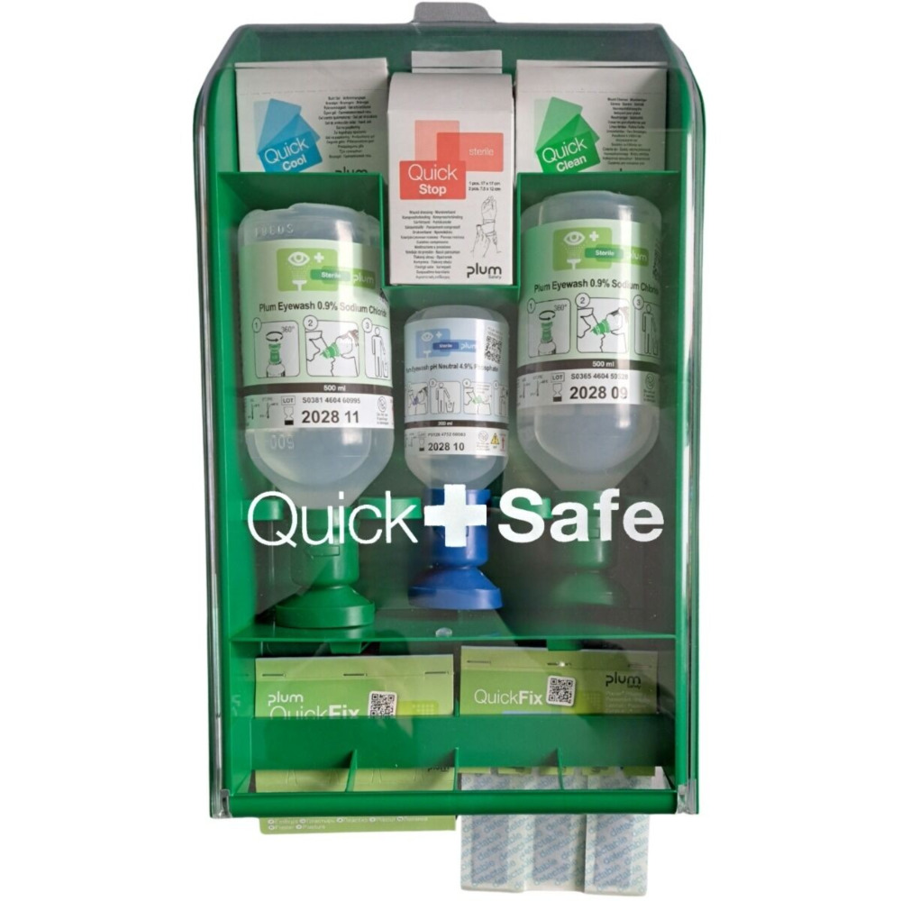 Apteczka ścienna PLUM QuickSafe (nr 5175) - dla przemysłu spożywczego Apteczka ścienna PLUM QuickSafe (nr 5175) - dla przemysłu spożywczego