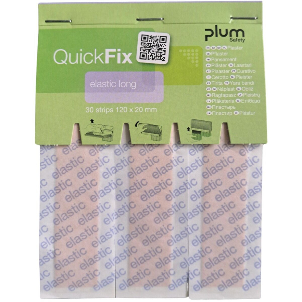 Plastry elastyczne PLUM QuickFix (nr 5508) - długie Plastry elastyczne PLUM QuickFix (nr 5508) - długie