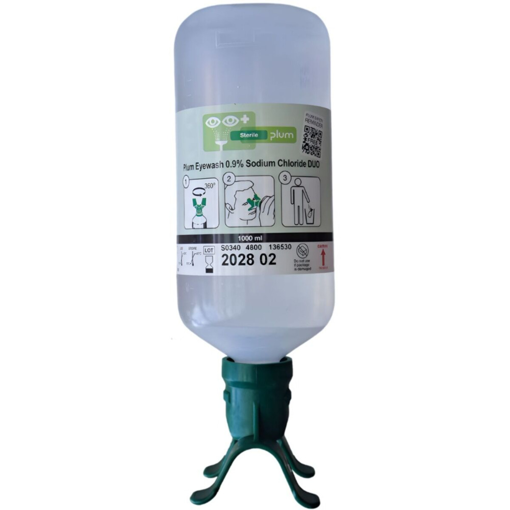 Płyn do oczu PLUM EYE WASH DUO - butelka 1000ml (nr 4800) Płyn do oczu PLUM EYE WASH DUO - butelka 1000ml (nr 4800)