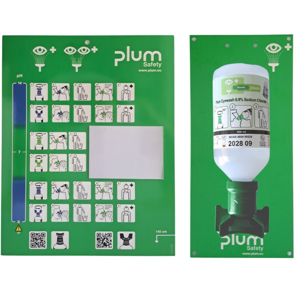 Stacja PLUM EYE WASH otwarta - 500ml (nr 4611) Stacja PLUM EYE WASH otwarta - 500ml (nr 4611)