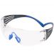 Okulary ochronne bezbarwne 3M SecureFit 401SGAF - zauszniki szaro-niebieskie