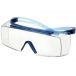 Okulary ochronne bezbarwne 3M SecureFit 3701SGAF - oprawka niebieska
