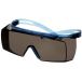 Okulary ochronne szare 3M SecureFit 3702SGAF - oprawka niebieska