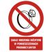 GC038 CK FN - Znak "Zakaz noszenia biżuterii w pomieszczeniach produkcyjnych"