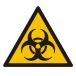 GW009 E2 PN - Znak "Ostrzeżenie przed skażeniem biologicznym"