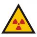 JA005 D2 PN - Znak "Ostrzeżenie przed substancjami promieniotwórczymi"