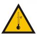 JA008 D4 PN - Znak "Ostrzeżenie przed niskimi temperaturami"