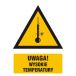 Znak "Ostrzeżenie przed wysokimi temperaturami" JA015
