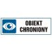 NC022 AE PN - Znak "Obiekt chroniony"