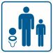 RA021 B2 PN - Piktogram "Toaleta dla dzieci"