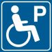 RA116 B4 FN - Piktogram "Parking dla niepełnosprawnych"