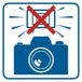 RA504 D2 PN - Piktogram "Zakaz fotografowania z użyciem lamp błyskowych"