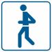 RC011 B2 PN - Piktogram "Ścieżka dla biegaczy"