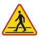 SA016 E2 PN - Znak drogowy "Przejście dla pieszych"