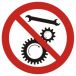 GB029 D2 PN - Znak "Zakaz naprawiania urządzenia w ruchu"