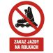 GC054 CK PN - Znak "Zakaz jazdy na rolkach"