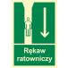 AB004 DB FE - Znak "Rękaw ratowniczy"