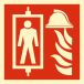 Znak ''Dźwig dla straży pożarnej'' BB022