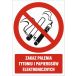 Znak "Zakaz palenia tytoniu i papierósów elektronicznych" GC084