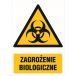 Znak "Zagrożenie biologiczne" GF037