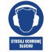 GL005 BK PN - Znak "Stosuj ochronę słuchu"
