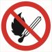 GP003 D2 FN - Znak "Zakaz używania otwartego ognia, zakaz palenia tytoniu" 