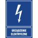 HG016 BU PN - Znak "Urządzenie elektryczne"