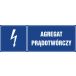 Znak "Agregat prądotwórczy"