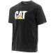 Koszulka CAT - TM LOGO - czarny