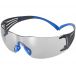 Okulary ochronne lustrzane szare 3M SecureFit 407SGAF - zauszniki szaro-niebieskie