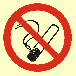 BA001 D1 TS - Znak "Palenie tytoniu zabronione"