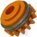 Rolka podająca KEMPPI Ø 1,2 mm U-kształtna, pomarańczowa do podajników drutu z mechanizmem GT02 i DT 400 (nr W001069)