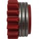 Rolka podająca KEMPPI Ø 1,0 - 1,2 mm karbowana, czerwona do podajników drutu z mechanizmem SL 500 (nr 3133940)