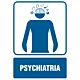 Piktogram RF015 - "Psychiatria" - 10x15cm; folia