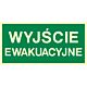 Znak "Wyjście ewakuacyjne"