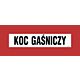 Znak "Koc gaśniczy"