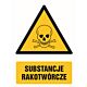 Znak "Substancje rakotwórcze" GF007
