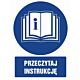 Znak "Przeczytaj instrukcję"