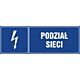 Znak "Podział sieci"