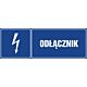 Znak "Odłącznik"