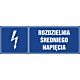 Znak "Rozdzielnia średniego napięcia"