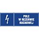 Znak "Pole w rezerwie ruchowej"