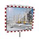 Lustro drogowe DANCOP TM-B INOX - stal nierdzewna, prostokątne 40x60cm