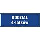 Znak "Oddział 4-latków" PA184
