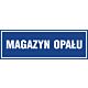 Znak "Magazyn opału" PA356