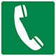 Znak GG006 - "Telefon awaryjny" - 10x10cm; folia