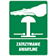 Znak "Zatrzymanie awaryjne"
