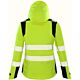 Kurtka damska Softshell z funkcją ogrzewania HI-VIS WY-6771 - tył