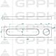Stoper GPPH Plus 225x50 do stołu spawalniczego - wymiar 28 mm